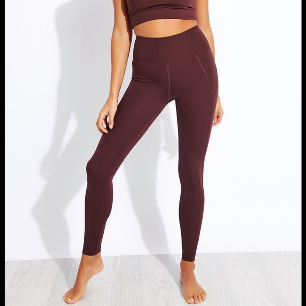 Girlfriend Collective High Rise Leggings Cocoa